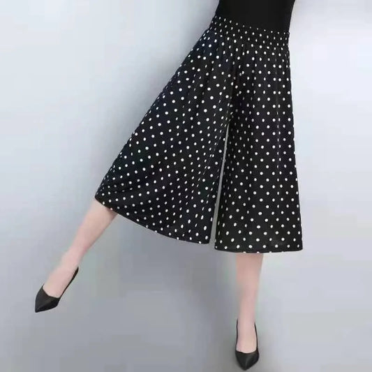 Wide-Leg Cotton Culottes For Summer.(Pack Of 4)