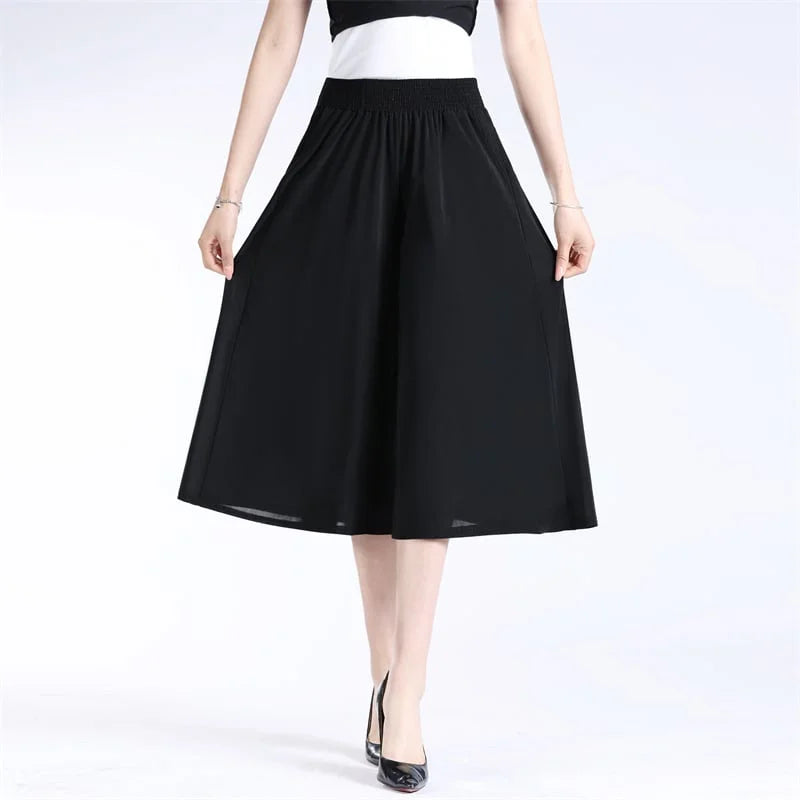 Wide-Leg Cotton Culottes For Summer.(Pack Of 4)