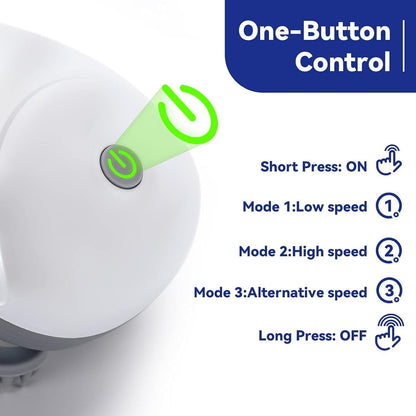 Electric Head & Scalp Massager - 1 Year Warranty.(Buy 1 Get 1 Free)