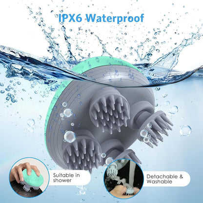 Electric Head & Scalp Massager - 1 Year Warranty.(Buy 1 Get 1 Free)