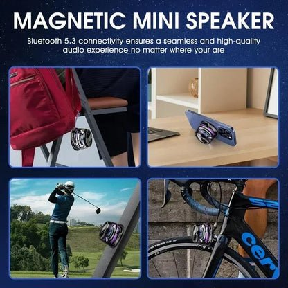 G200 Magnetic Portable Speaker.(2 Years Warranty)