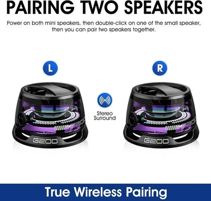G200 Magnetic Portable Speaker.(2 Years Warranty)