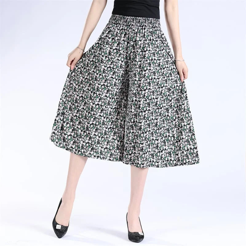 Wide-Leg Cotton Culottes For Summer.(Pack Of 4)