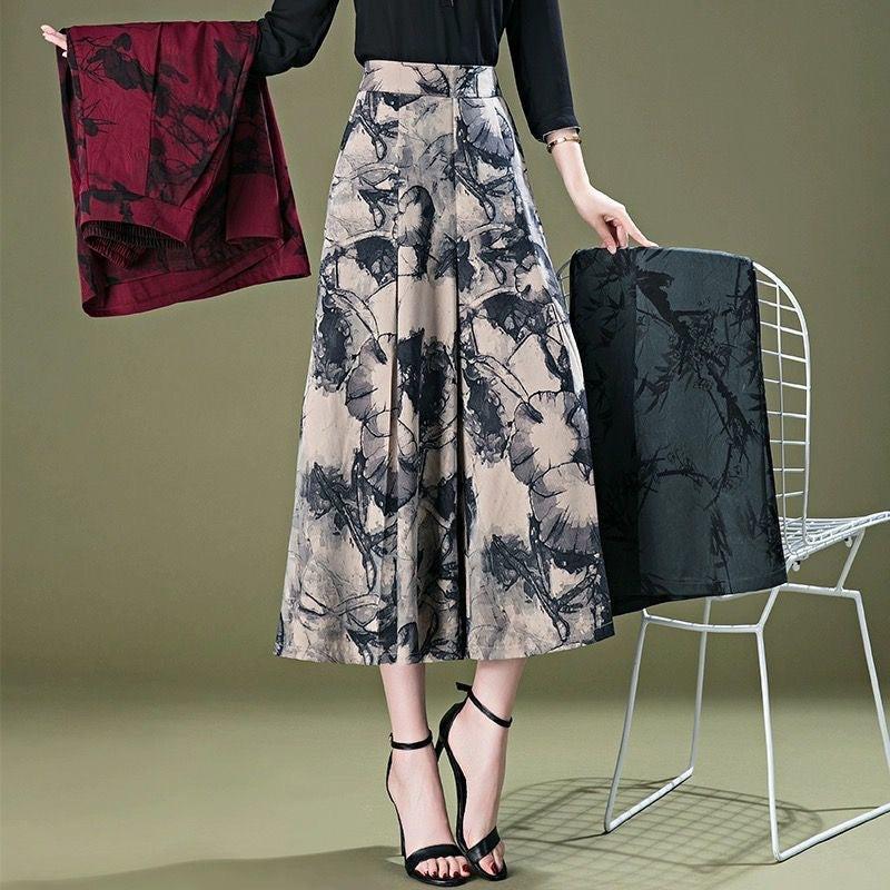 Women’s Elegant Chiffon Wide Leg Culottes(Pack Of 4)（50% OFF）