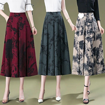 Women’s Elegant Chiffon Wide Leg Culottes(Pack Of 4)（50% OFF）