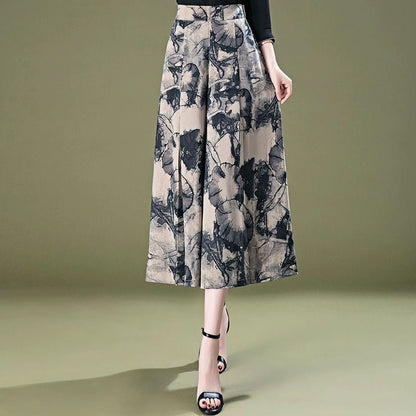 Women’s Elegant Chiffon Wide Leg Culottes(Pack Of 4)（50% OFF）