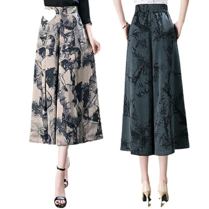 Women’s Elegant Chiffon Wide Leg Culottes(Pack Of 4)（50% OFF）