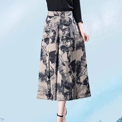 Women’s Elegant Chiffon Wide Leg Culottes(Pack Of 4)（50% OFF）